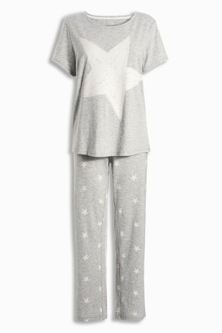 Grey Star Pyjamas
